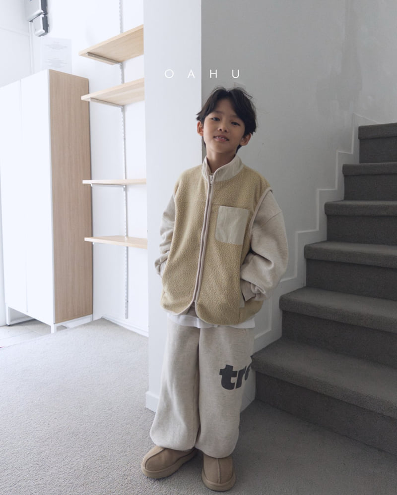 O'Ahu - Korean Children Fashion - #littlefashionista - Land Fleece Vest - 7