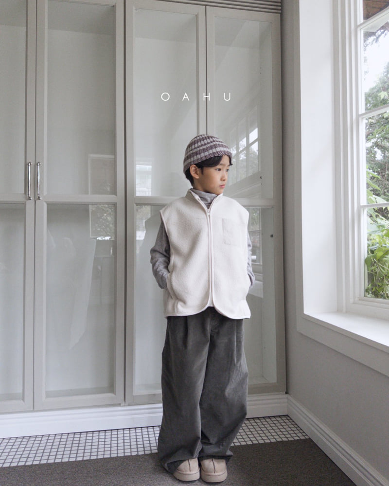 O'Ahu - Korean Children Fashion - #littlefashionista - Nerd Corduroy Pants - 6