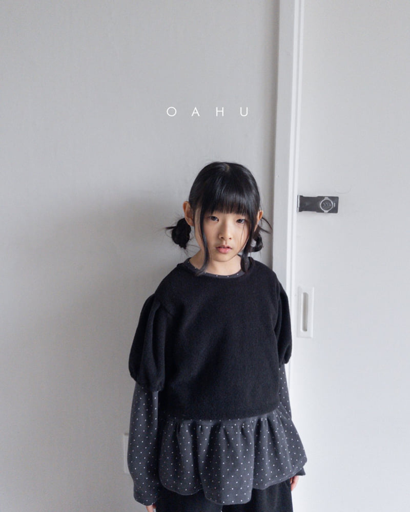 O'Ahu - Korean Children Fashion - #magicofchildhood - Dot Frill Tee - 9