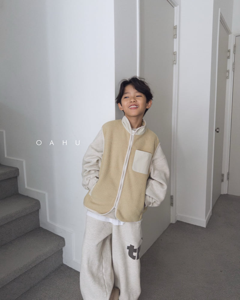 O'Ahu - Korean Children Fashion - #magicofchildhood - Land Fleece Vest - 8