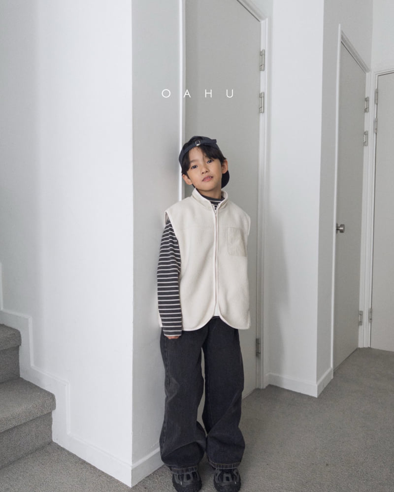 O'Ahu - Korean Children Fashion - #minifashionista - Land Fleece Vest - 9