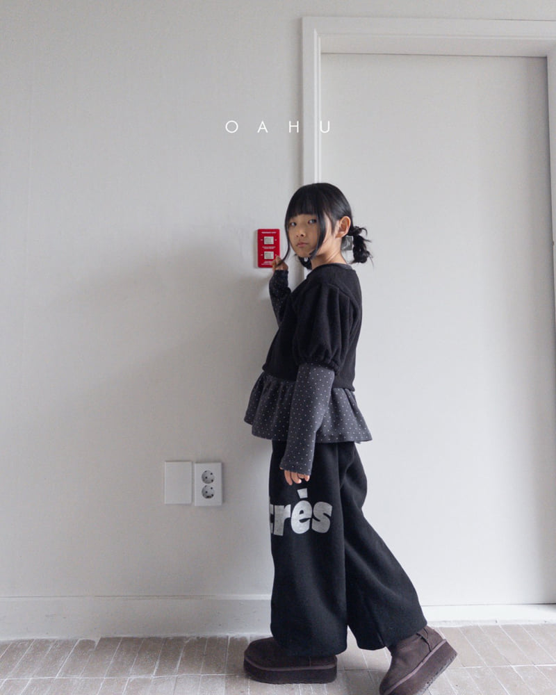 O'Ahu - Korean Children Fashion - #prettylittlegirls - TRES Jogger Pants - 7