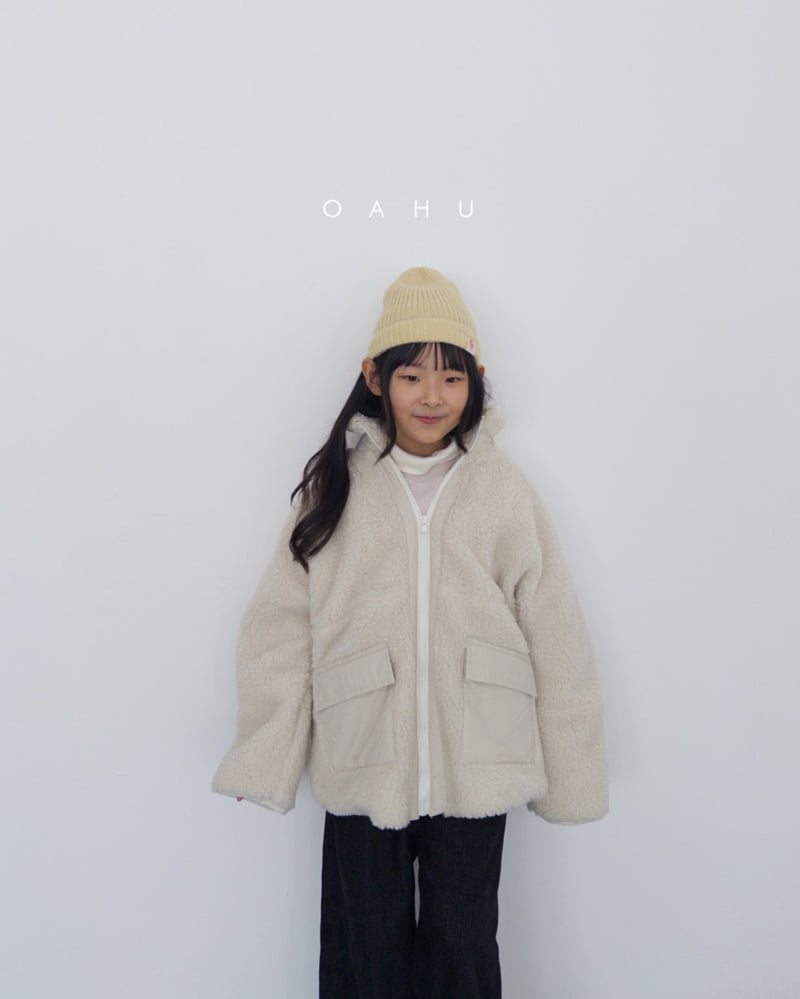 O'Ahu - Korean Children Fashion - #stylishchildhood - Snow Fleece Zip-up (Junior) - 7