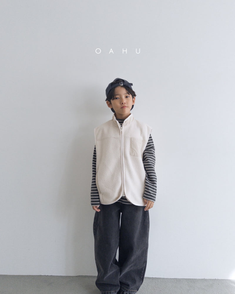 O'Ahu - Korean Children Fashion - #toddlerclothing - Basic Stripe Turtleneck Tee - 5
