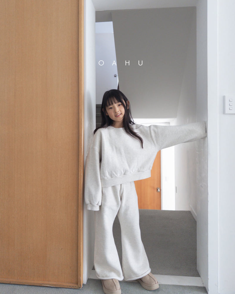 O'Ahu - Korean Women Fashion - #momslook - Dear Short Sweatshirt (Adult) - 4