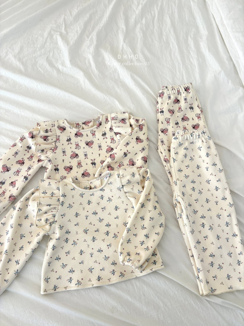 Ohho - Korean Children Fashion - #childofig - Petit Velour Blouse - 6