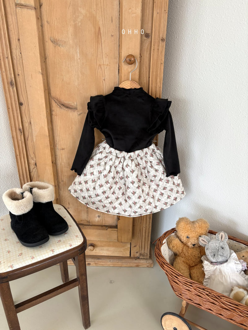 Ohho - Korean Children Fashion - #childofig - Snowberry Quilted Skirt - 10