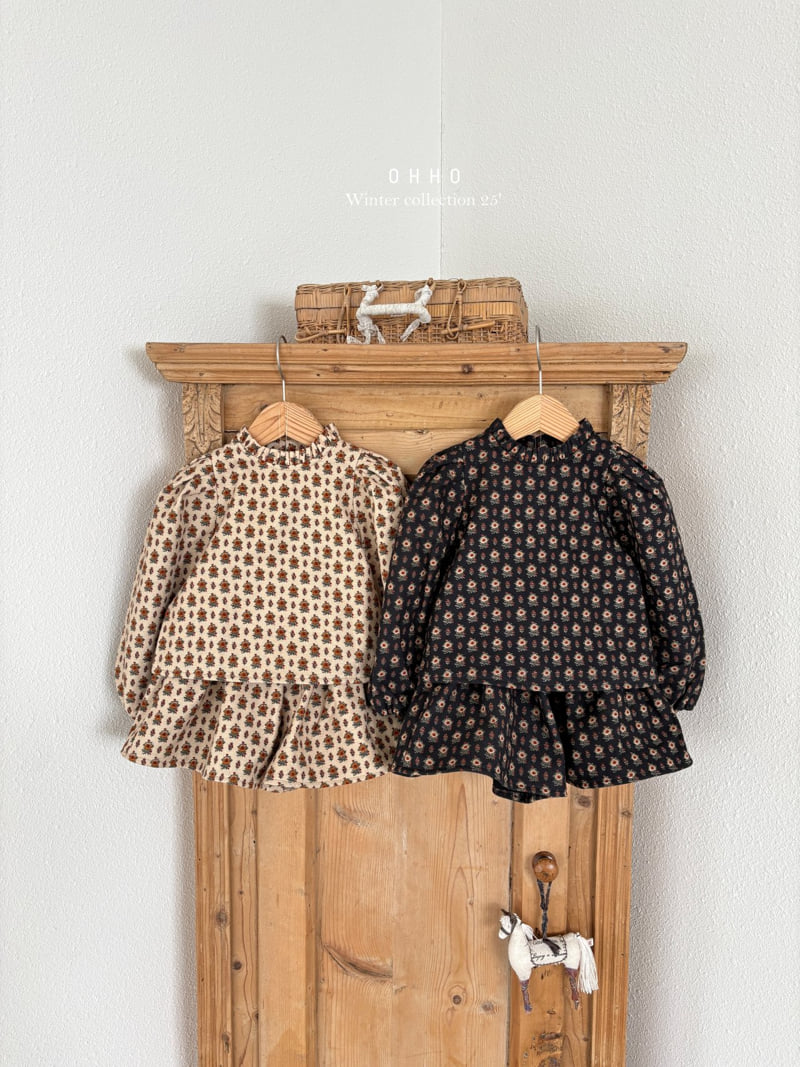 Ohho - Korean Children Fashion - #fashionkids - Elle Frill Fleece Blouse - 2