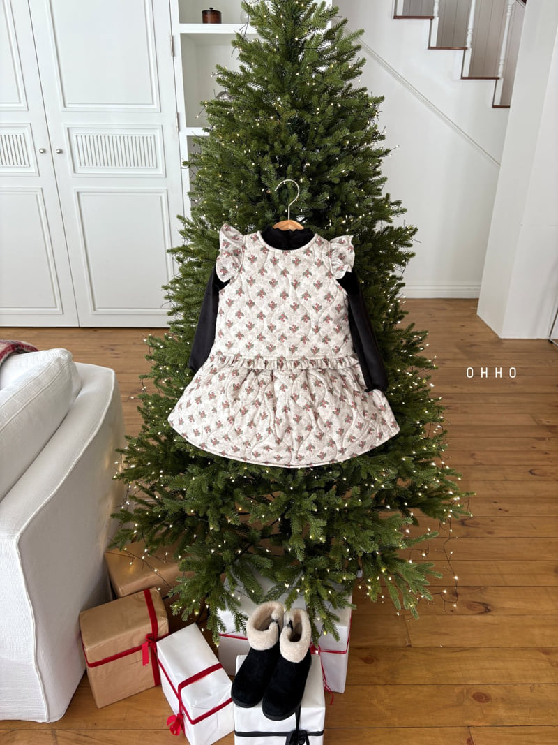 Ohho - Korean Children Fashion - #fashionkids - Snowberry Quilted Vest - 5