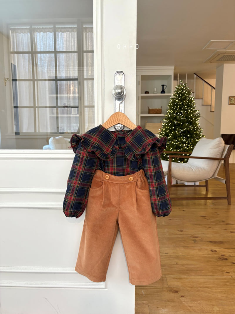 Ohho - Korean Children Fashion - #fashionkids - Ralph Corduroy Pintuck Pants - 3