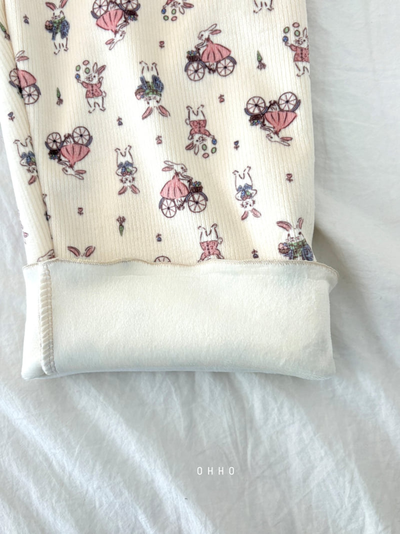 Ohho - Korean Children Fashion - #kidsshorts - Petit Velour Pants - 4