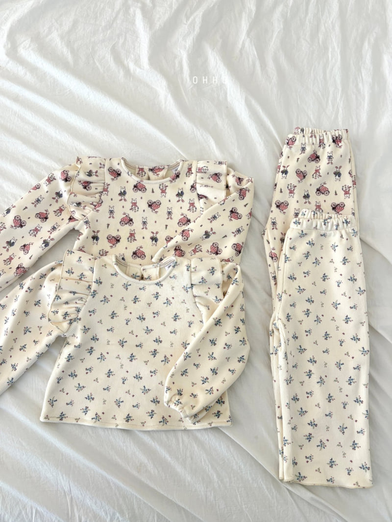 Ohho - Korean Children Fashion - #prettylittlegirls - Petit Velour Blouse - 5