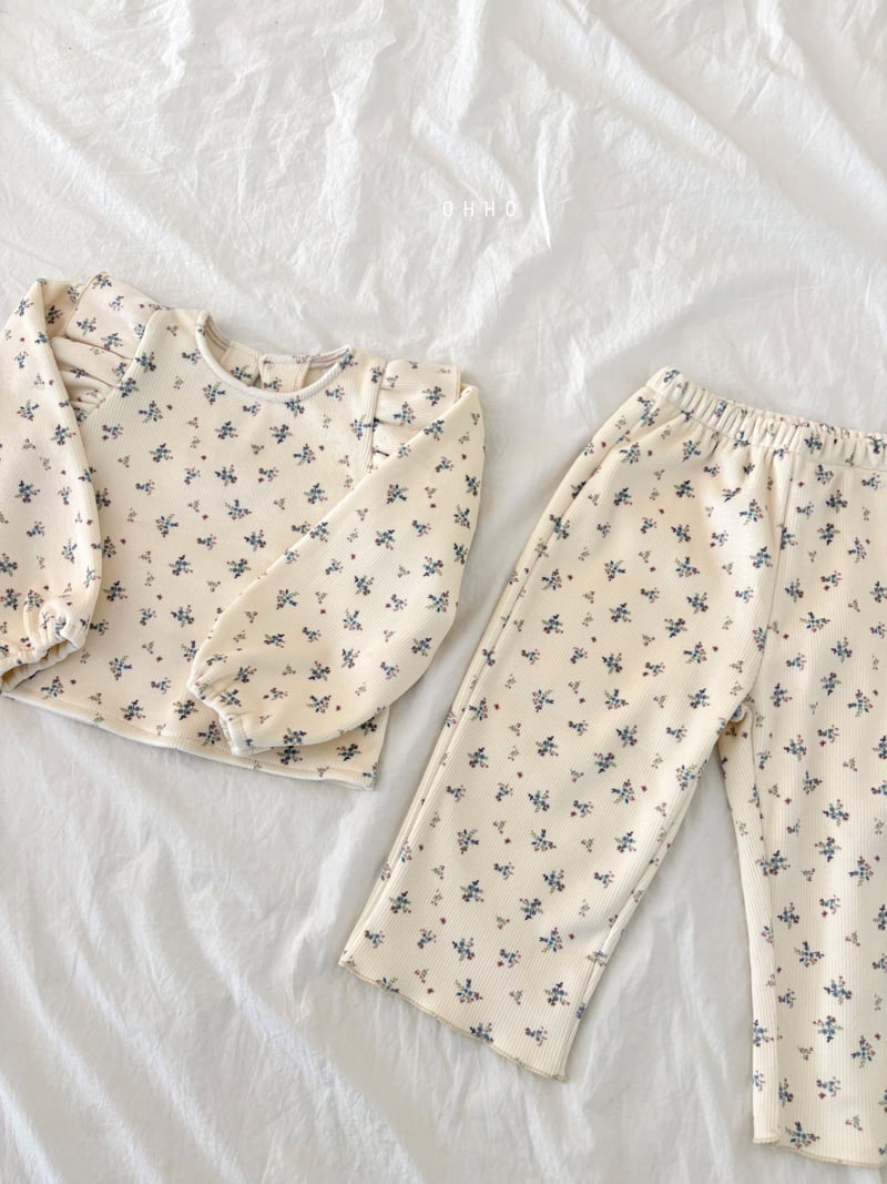 Ohho - Korean Children Fashion - #prettylittlegirls - Petit Velour Pants - 10