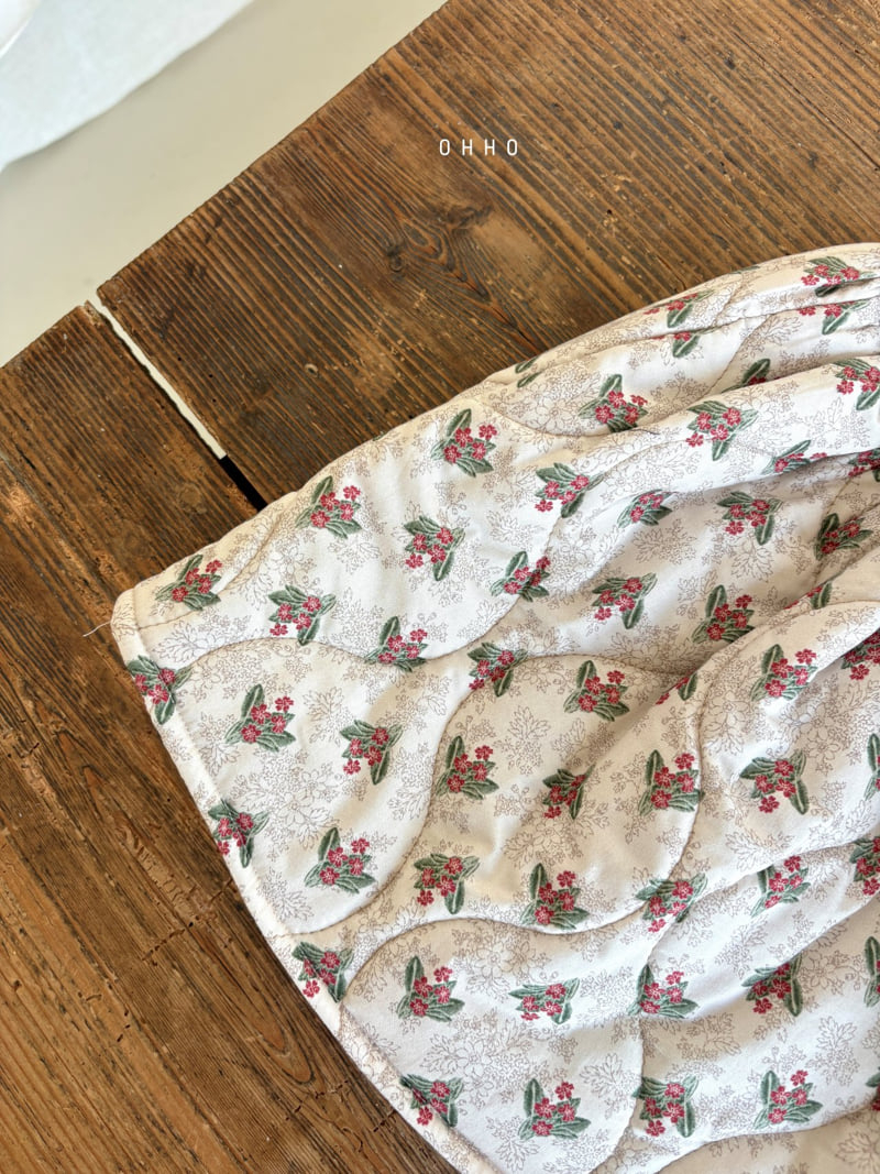 Ohho - Korean Children Fashion - #stylishchildhood - Snowberry Quilted Skirt - 9