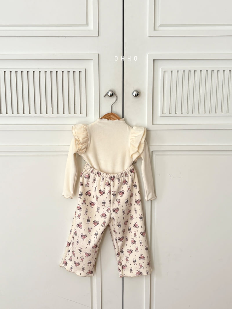 Ohho - Korean Children Fashion - #toddlerclothing - Petit Velour Pants - 12