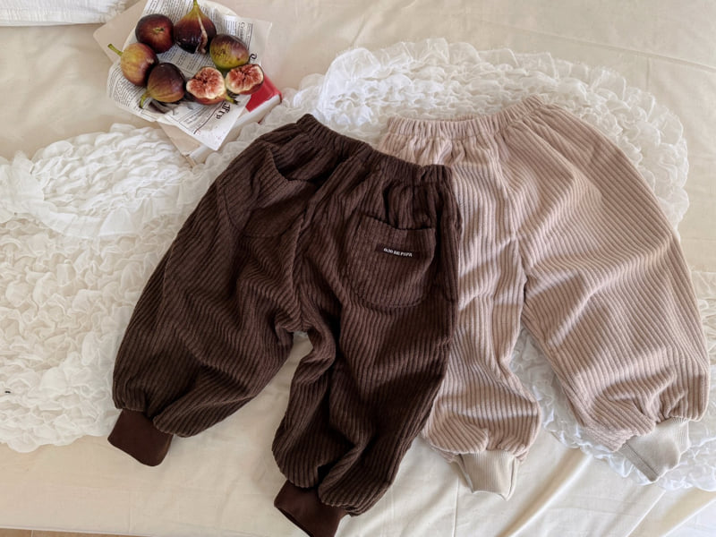 Ojodepapa - Korean Children Fashion - #childrensboutique - Best Fleece Pants - 8