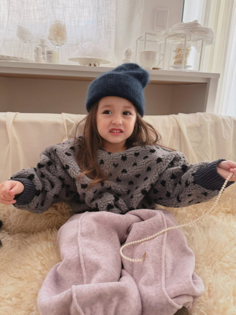 Ojodepapa - Korean Children Fashion - #kidsshorts - Heart Tee - 11