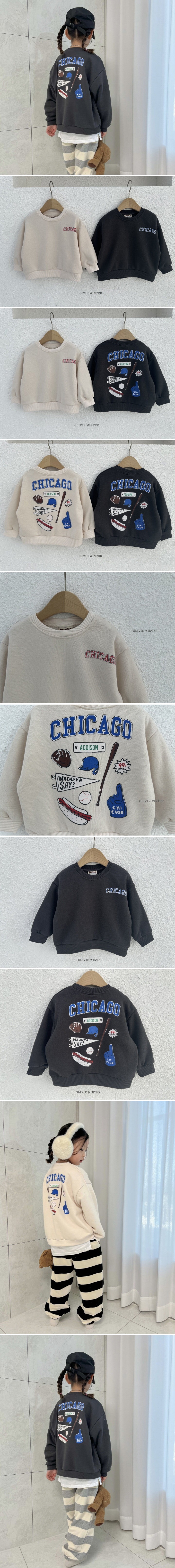 Olivie - Korean Children Fashion - #todddlerfashion - Chicago Tee