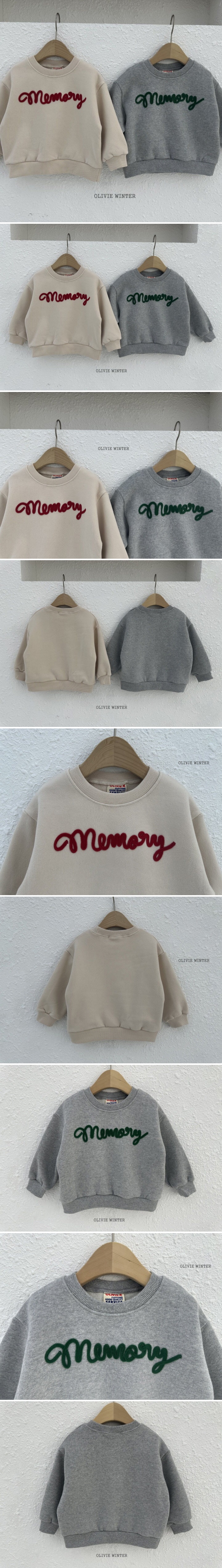 Olivie - Korean Children Fashion - #toddlerclothing - Memory Tee