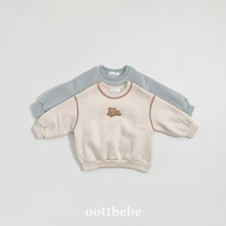 Oott Bebe - Korean Baby Fashion - #babyboutique - Cool Cool Bear Set - 10