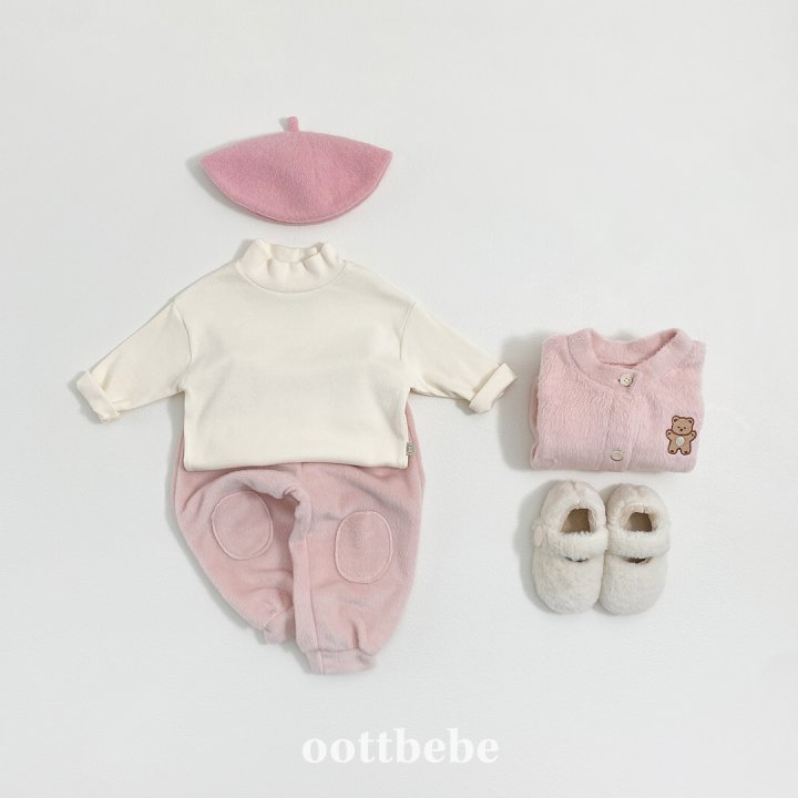 Oott Bebe - Korean Baby Fashion - #babyboutique - Modal Rib Tee - 8