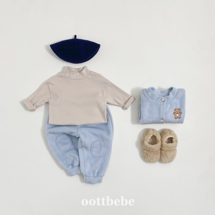 Oott Bebe - Korean Baby Fashion - #babyboutique - Modal Rib Tee - 9