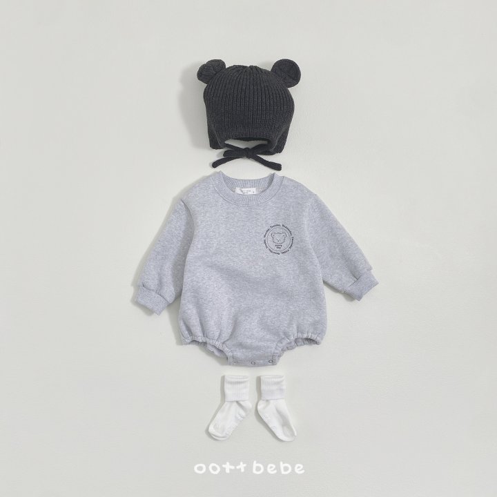 Oott Bebe - Korean Baby Fashion - #babyboutique - Fleece Everyday Suit - 12