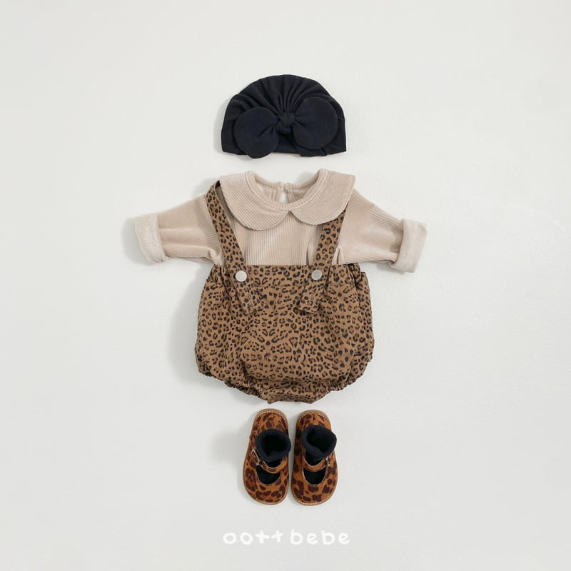 Oott Bebe - Korean Baby Fashion - #babyboutique - Mink Collar Tee BEBE - 10