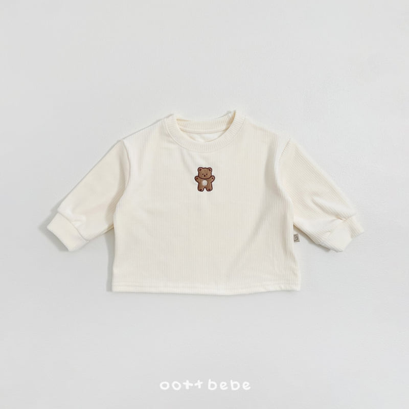 Oott Bebe - Korean Baby Fashion - #babyboutique - Mink Cuff Tee - 2