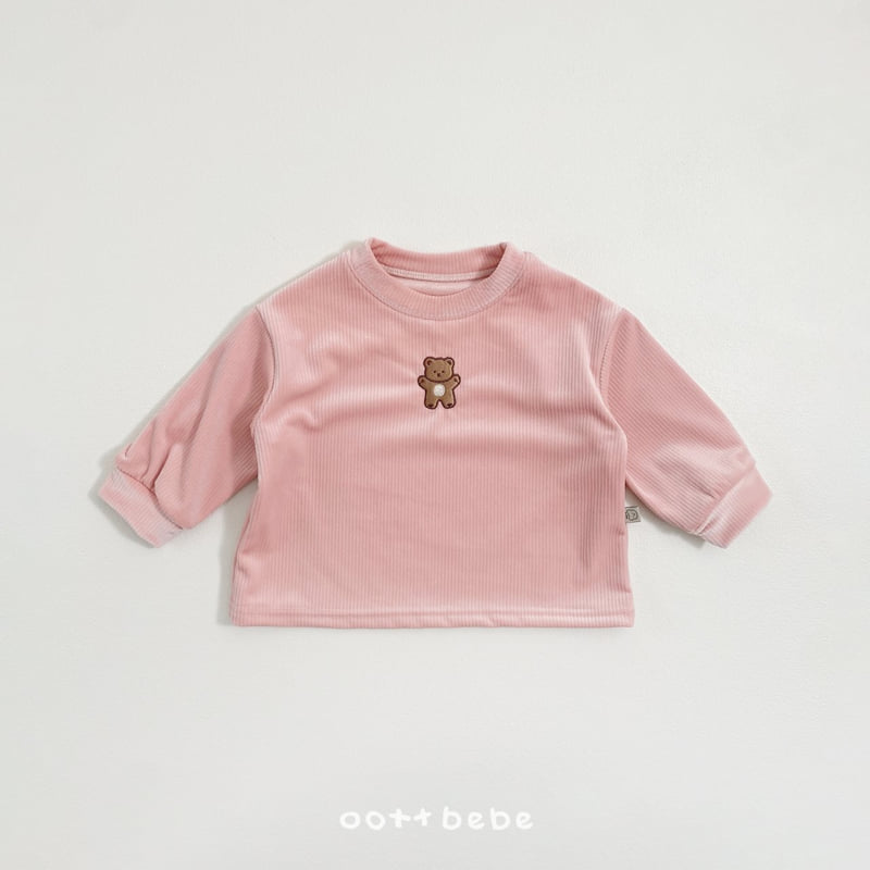 Oott Bebe - Korean Baby Fashion - #babyboutique - Mink Cuff Tee - 3