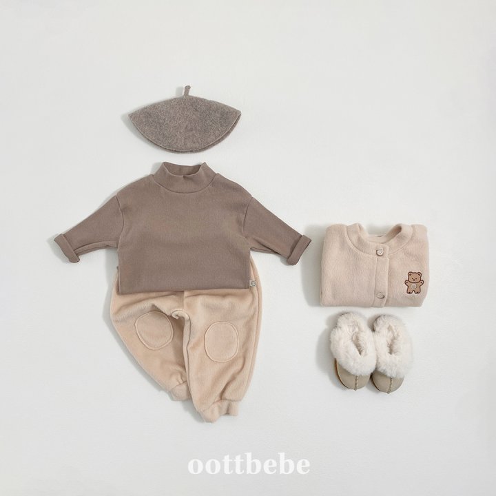 Oott Bebe - Korean Baby Fashion - #babyboutiqueclothing - Modal Rib Tee - 10