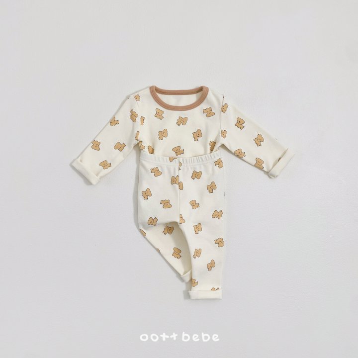Oott Bebe - Korean Baby Fashion - #babyboutiqueclothing - Puppy Easywear Set - 9
