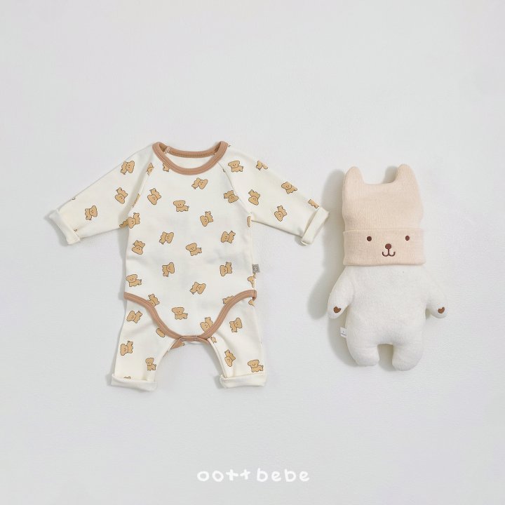 Oott Bebe - Korean Baby Fashion - #babyboutiqueclothing - Puppy Suit - 8