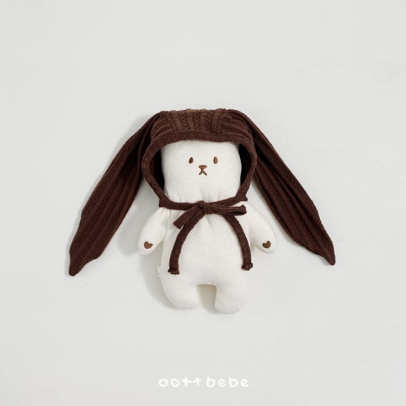 Oott Bebe - Korean Baby Fashion - #babyfashion - Monchou Rabbit Bonnet - 11