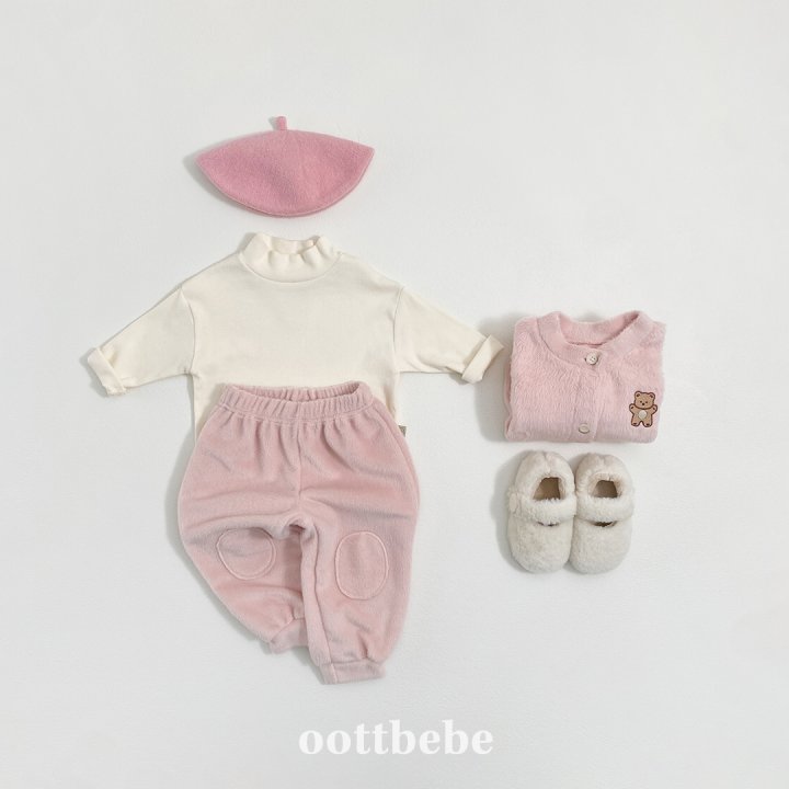 Oott Bebe - Korean Baby Fashion - #babylifestyle - Cotton Candy Jogger Pants - 3