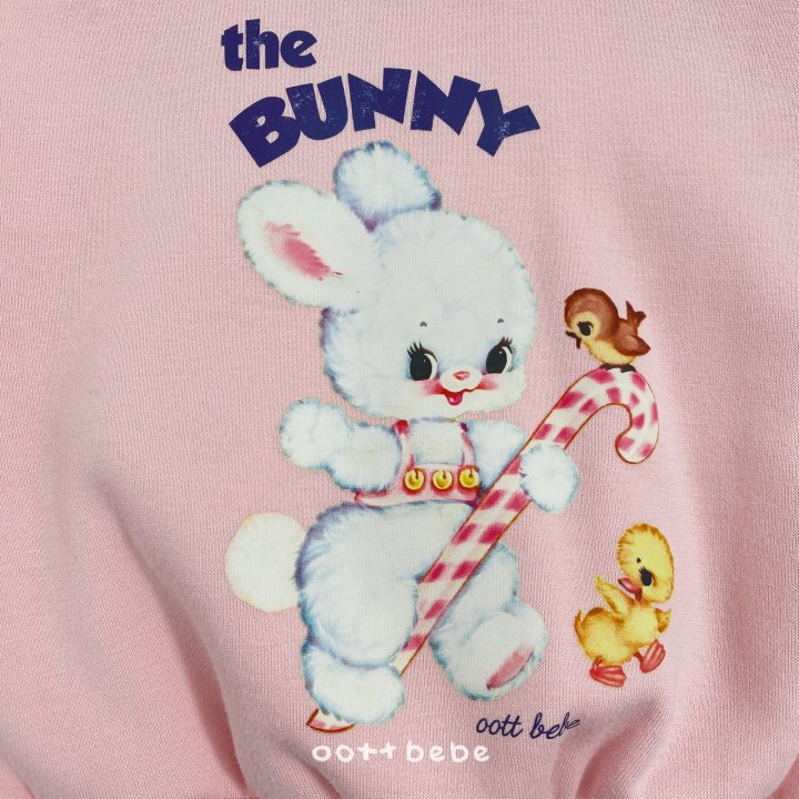 Oott Bebe - Korean Baby Fashion - #babylifestyle - Fleece Bear Bunny Set - 9