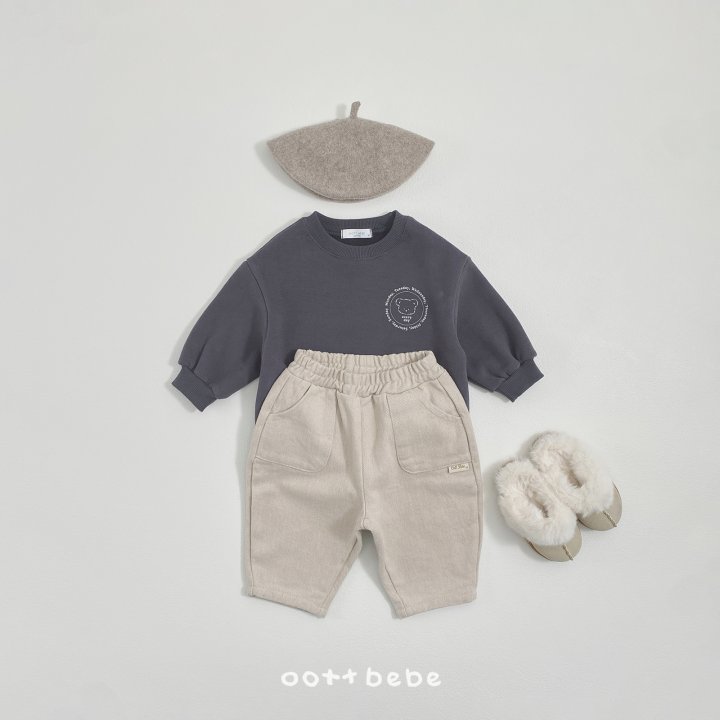 Oott Bebe - Korean Baby Fashion - #babylifestyle - Twill Pants - 7