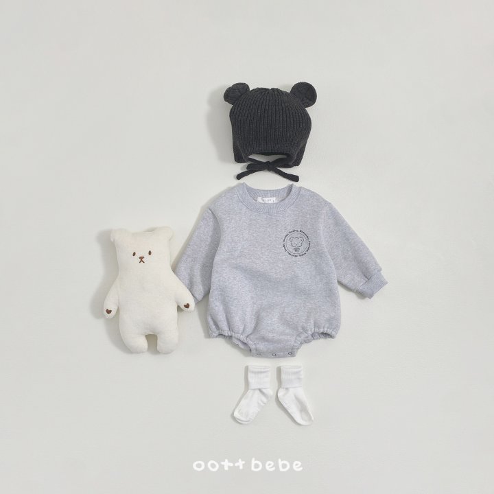 Oott Bebe - Korean Baby Fashion - #babygirlfashion - Fleece Everyday Suit - 4