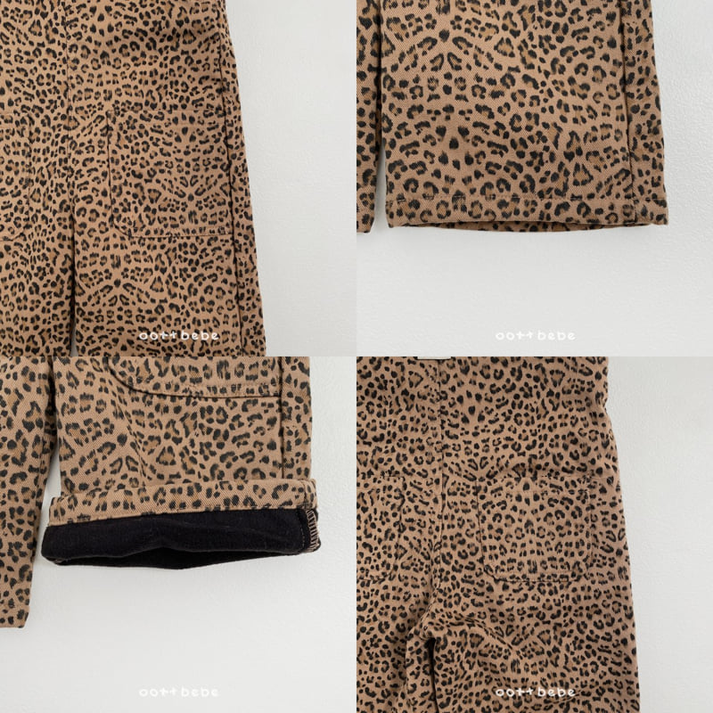 Oott Bebe - Korean Baby Fashion - #babylifestyle - Leopard Overalls - 10