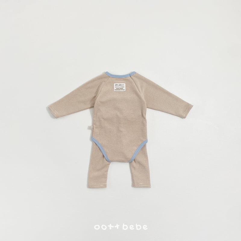 Oott Bebe - Korean Baby Fashion - #babylifestyle - Otti Bagel Suit - 6