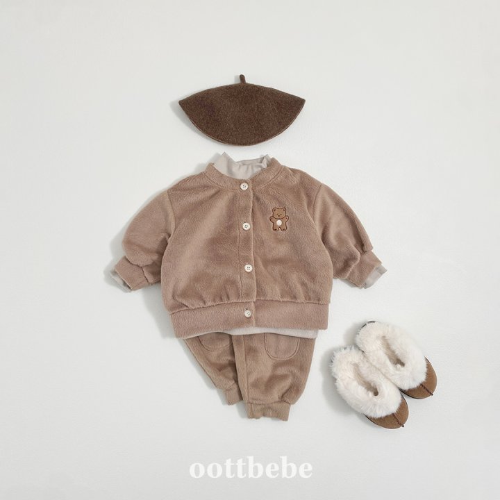 Oott Bebe - Korean Baby Fashion - #babyoninstagram - Cotton Candy Cardigan - 5