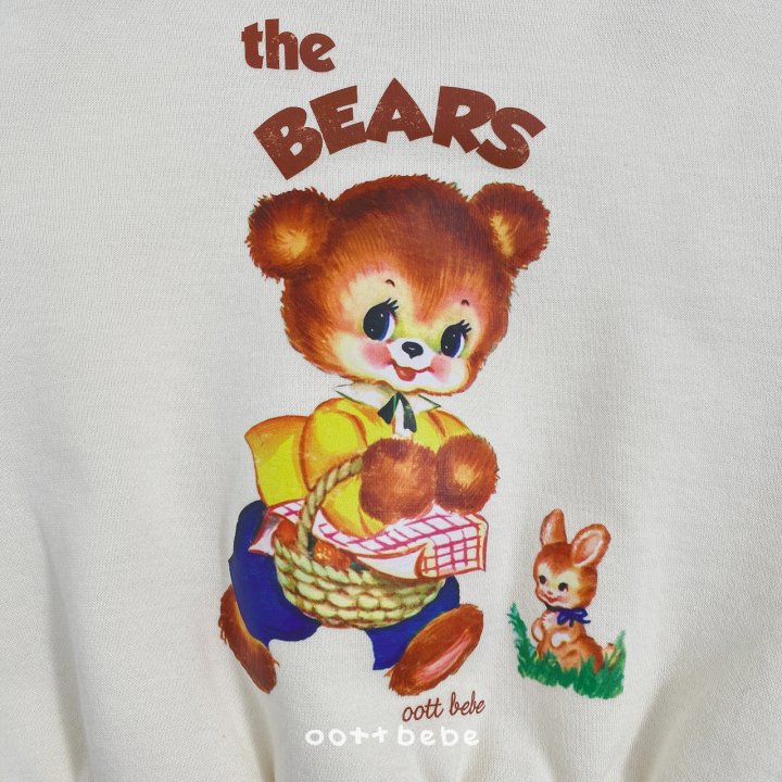 Oott Bebe - Korean Baby Fashion - #babyoninstagram - Fleece Bear Bunny Set - 10