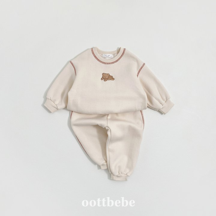 Oott Bebe - Korean Baby Fashion - #babyoninstagram - Cool Cool Bear Set - 4