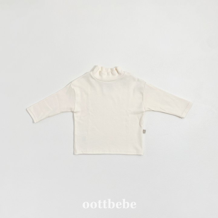 Oott Bebe - Korean Baby Fashion - #babyootd - Modal Rib Tee - 2