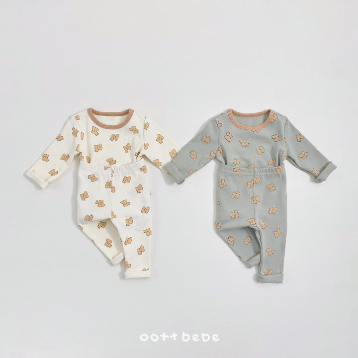 Oott Bebe - Korean Baby Fashion - #babyootd - Puppy Easywear Set