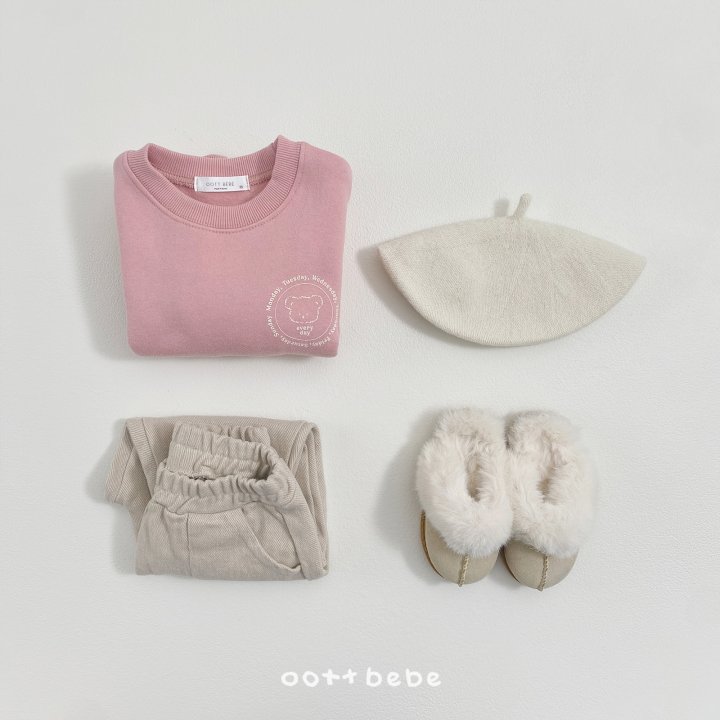 Oott Bebe - Korean Baby Fashion - #babyoutfit - Twill Pants - 10
