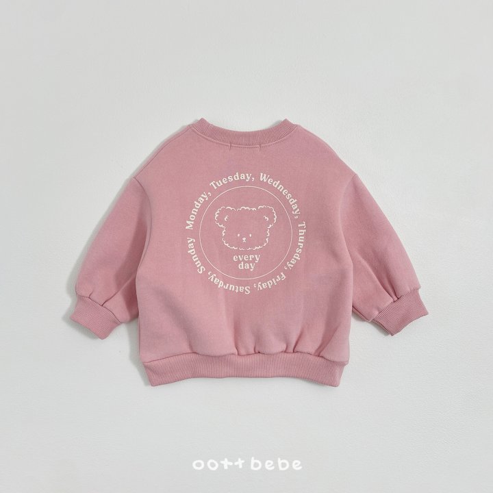 Oott Bebe - Korean Baby Fashion - #babyoutfit - Fleece Everyday Sweatshirt - 8