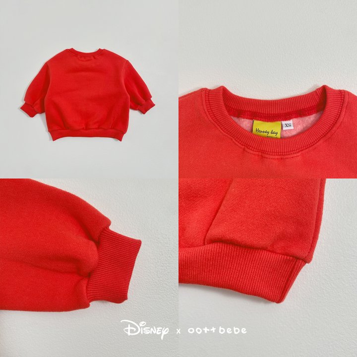 Oott Bebe - Korean Baby Fashion - #babyoutfit - Pooh Friends Sweatshirt - 8