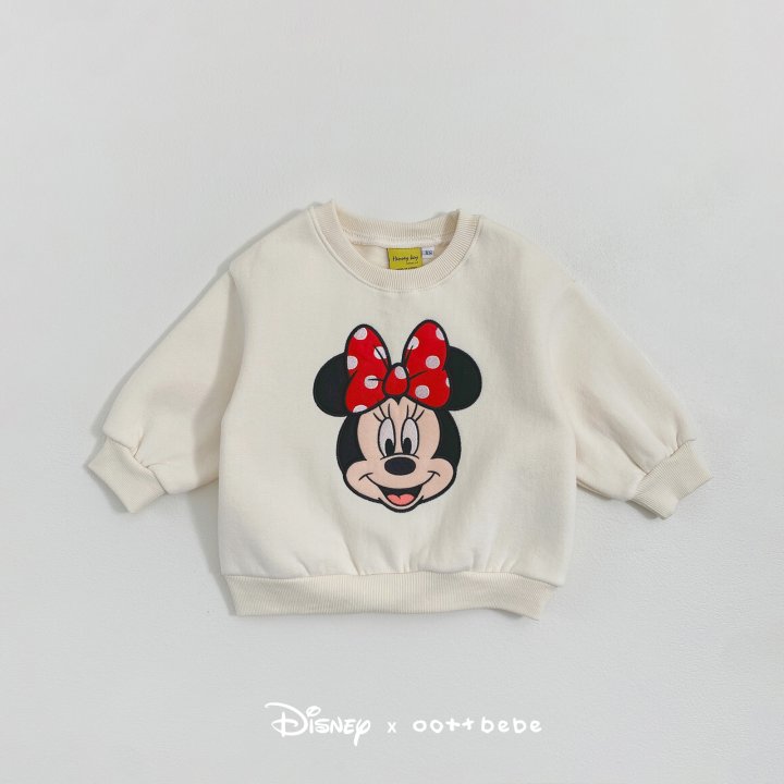 Oott Bebe - Korean Baby Fashion - #babyoutfit - D Face Sweatshirt - 3