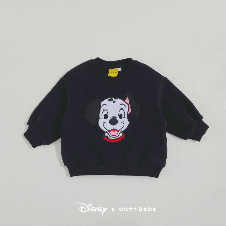 Oott Bebe - Korean Baby Fashion - #babyoutfit - D Face Sweatshirt - 4